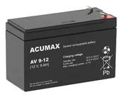 Akumulatory ogólnego zastosowania - EMU Electronic AV 9-12 T2 VRLA AGM 12 V 9 Ah - miniaturka - grafika 1