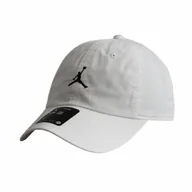 Czapki męskie - Czapka z daszkiem uniwersalna Air Jordan Jumpman Club Cap White S/M - FD5185-100-S/M - miniaturka - grafika 1