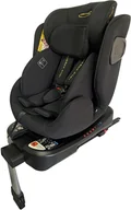 Foteliki samochodowe - Fotelik Samochodowy COMO 40-150CM Obrotowy 360° ISOFIX z Nogą i-Size CZARNY - miniaturka - grafika 1