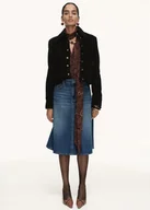 Spódnice - MANGO - Spódnica midi z denimu ciemnoniebieski - L - Kobieta - miniaturka - grafika 1