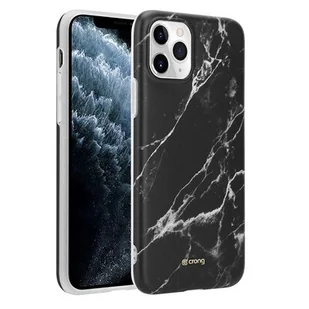 Crong Crong Marble Case Etui iPhone 11 Pro czarny) 10_17793 - Etui i futerały do telefonów - miniaturka - grafika 1