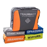 Apteczki i materiały opatrunkowe - Aedmax TRAUMA KIT Apteczka Samochodowa duża (WRSO) Torba PREMIUM BAG Fluo - miniaturka - grafika 1