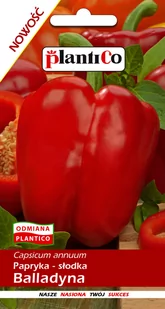 Papryka Pod Osłony Balladyna 0,5g PlantiCo - Nasiona i cebule - miniaturka - grafika 1