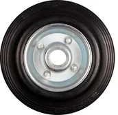Wózki magazynowe - Vorel Koło 125mm łożyskowane czarna guma 87453 - miniaturka - grafika 1