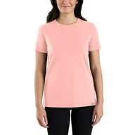 Koszulki i topy damskie - Koszulka bawełniana damska Carhartt Lightweight Crewneck Tencel - miniaturka - grafika 1