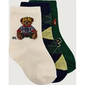 Skarpetki dla dzieci - POLO RALPH LAUREN Skarpety 3-pack - miniaturka - grafika 1