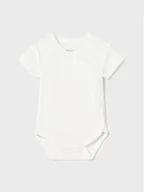 Body dla niemowląt - Mayoral Body 191 Biały Regular Fit - miniaturka - grafika 1