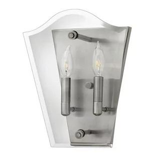 Hinkley Lighting Kinkiet klasyczny 2pł HK/WINGATE2 WINGATE ELSHK/WINGATE2 - Lampy ścienne - miniaturka - grafika 1