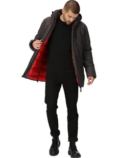 Regatta Kurtka funkcyjna "Yewbank II" w kolorze szarym - Kurtki i kamizelki sportowe męskie - miniaturka - grafika 1