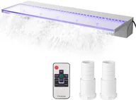 Inne akcesoria do nawadniania - Fontanna wodospad do basenu ogrodu oczka wodnego ze światłem LED 92 cm - miniaturka - grafika 1