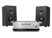 Zestawy stereo - Yamaha R-N2000A (srebrny) + Utah 8 (czarny) - miniaturka - grafika 1
