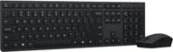 Zestawy myszka + klawiatura - Lenovo Professional Wireless Rechargeable Keyboard and Mouse Combo AI - Lithuanian Lenovo 4X31R64354 - miniaturka - grafika 1