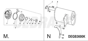 Szlifierka Dedra WIRNIK DEDRA - Szlifierki i polerki - miniaturka - grafika 1