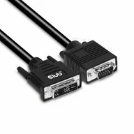 Adaptery i przejściówki - CLUB3D DVI-A TO VGA CABLE M/M 3m/ 9.8ft 28 AWG DVI-D Czarny - miniaturka - grafika 1