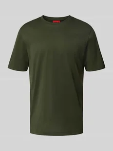 T-shirt o kroju slim fit z czystej bawełny model ‘DIMERSTEE’ - Koszulki męskie - miniaturka - grafika 1