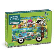Puzzle - Mudpuppy Puzzle konturowe Van podróżniczy 75 elementów 5+ - miniaturka - grafika 1