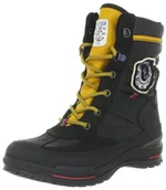 Kozaki damskie - Tommy Hilfiger Bear 5A FB56814539 kozaki chłopięce, czarny - Czarny Black Nugget Gold 990-33 EU - miniaturka - grafika 1