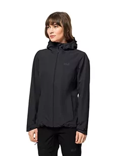 Jack Wolfskin Damska kurtka Besler 2L, czarna, XL (DE) - Kurtki damskie - miniaturka - grafika 1