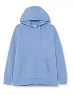 Bluzy damskie - 4F Damska bluza H4Z22-bld352, dżinsowy niebieski, 36, dżinsowy niebieski - miniaturka - grafika 1