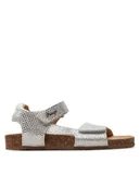 Buty dla dziewczynek - Primigi Sandały 5939633 D Srebrny - miniaturka - grafika 1