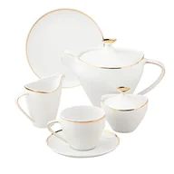 Serwisy do kawy i herbaty - Altom MARIAPAULA MODERNA GOLD ZESTAW DO KAWY 6/21 5907508131449 - miniaturka - grafika 1