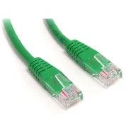 Kable miedziane - StarTech.com Kabel Ethernet Cat5e - 3,5 m - zielony - kabel krosowy - formowany kabel Cat5e - kabel sieciowy - kabel Ethernet - kabel Cat 5e - 10 stóp (M45PATCH10GN) - miniaturka - grafika 1