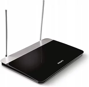 PHILIPS AUDIO Philips SDV6227/12 Digital Indoor antena DVB-T (DB, HDTV/UHF/VHF/UKF) Czarny/srebrny 8712581658236 - Anteny TV - miniaturka - grafika 4
