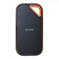 Dyski SSD - SanDisk Dysk zewnętrzny SSD Extreme PRO Portable V2 4 TB Czarno-pomarańczowy SDSSDE81-4T00-G25 SDSSDE81-4T00-G25 - miniaturka - grafika 1