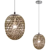 Lampy sufitowe - Polux Lampa wisząca 1x12W LED E27 LORA SMOKY Il Mio 314284 SANICO 314284 - miniaturka - grafika 1
