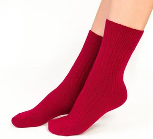 SKARPETY STEVEN 093 DAMSKIE WELNA (kolor róż ciemny, rozmiar 35-37) - Skarpetki damskie - miniaturka - grafika 3