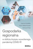 Biznes - Difin Gospodarka regionalna w obliczu kryzysu wywołanego pandemią COVID-19 Joanna Kudełko, Karol Wałachowski, Dariusz Żmija - miniaturka - grafika 1