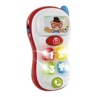 Zabawki interaktywne dla dzieci - Chicco Telefon Zrób selfie - miniaturka - grafika 1