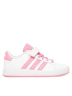 Buty dla dziewczynek - adidas Sneakersy Grand Court 2.0 JQ8002 Biały - miniaturka - grafika 1
