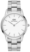 Zegarki męskie - Zegarek Daniel Wellington DW00100341 Iconic Link 40mm White - miniaturka - grafika 1
