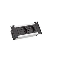 Listwy zasilające - BACHMANN KAPSA XS 2xUTE sw current 2.0m AEH CEE7/7 19.07.0201 - miniaturka - grafika 1