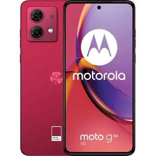 Motorola Moto G84 5G 8/256GB Różowy - Telefony komórkowe - miniaturka - grafika 1