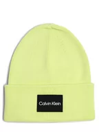 Czapki męskie - Calvin Klein - Czapka męska, żółty|zielony - miniaturka - grafika 1