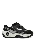 Buty dla chłopców - Shaq Sneakersy EOSS-RAQ LOW AQ95009T-BW Czarny - miniaturka - grafika 1