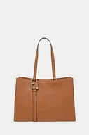 Torebki damskie - Furla torebka skórzana kolor beżowy WB01371.BX2045.RY000 - miniaturka - grafika 1