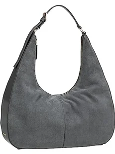Mandarina Duck Velvet Plisse Hobo, Kobieta, London Fog - Torebki damskie - miniaturka - grafika 1