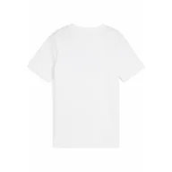 Odzież sportowa dziecięca - Młodzieżowa koszulka Essentials Camo PUMA White - miniaturka - grafika 1
