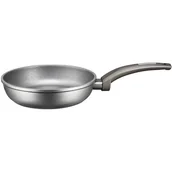 Patelnie - Ambition MAGNAT GRAY PATELNIA 20 CM Z POWŁOKĄ QUALUM BASIC STONE INDUKCJA + PRZEKŁADKA FILCOWA 80019 - miniaturka - grafika 1