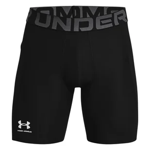 Męskie Spodenki kompresyjne UNDER ARMOUR UA HG ARMOUR SHORTS-BLK 1361596-001 – Czarny - Spodenki męskie - miniaturka - grafika 1