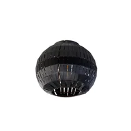 Oprawy, klosze i abażury - QAZQA Nowoczesna lampa sufitowa czarna 26 cm - Zoë - miniaturka - grafika 1