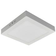 Lampy sufitowe - Nave LAMPA sufitowa AUFBAU 1102026 natynkowa OPRAWA plafon LED 18W kwadratowy biały 1102026 - miniaturka - grafika 1