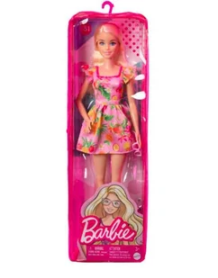 Mattel Lalka Mattel Fashionistas Modna przyjaciółka Sukienka w owoce HBV15 HBV15 - Lalki dla dziewczynek - miniaturka - grafika 4