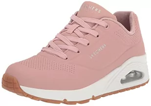 Skechers Damskie sneakersy Uno – Stand on Air, Blush Durabuck, 37 EU - Sneakersy damskie - miniaturka - grafika 1