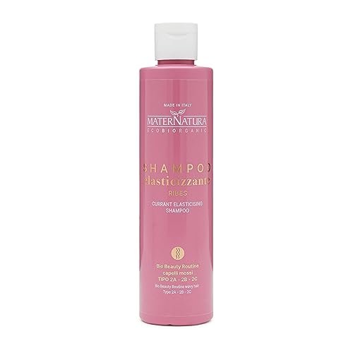 Maternatura, Szampon elastyczny porzeczkowy porzeczkowy, nawilżający i elastyczny, wyprodukowany we Włoszech, Bio Beauty Rutynowe ruchy - 250 ml