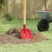 Łopaty i widły - vidaXL Głowica łopaty 4 pcs Czerwony 32 x 24,5 cm - miniaturka - grafika 1