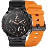 Smartwatch - Gravity GT21-2 BK/OG/BK - miniaturka - grafika 1